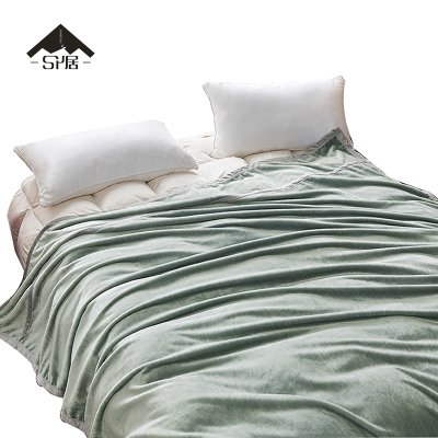 三人居 米兰亲肤毯(颜色备注)150*200cm/条