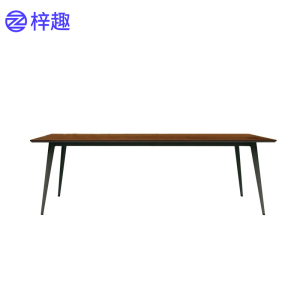 梓趣 会议桌长桌培训桌开会桌2.4米 ZQ-622 张