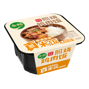 金鹤照烧鸡肉饭286g*4盒加热即食自热米饭方便速食旅行户外食品多口味组合早餐午餐组合装