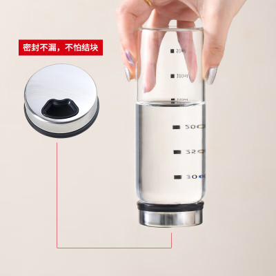 高硼玻璃调料撒料瓶300ml