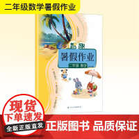 智趣暑假作业 二年级数学 北师大版 李兵 编 小学教辅文教 正版图书籍 云南科技出版社