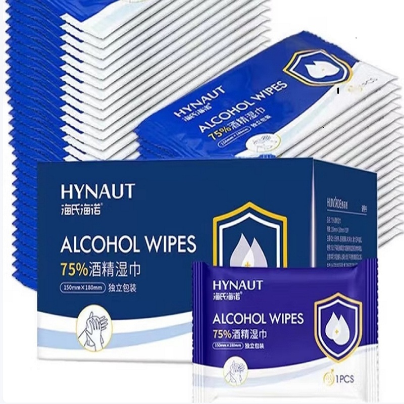 海氏海诺惠诺德酒精消毒湿巾独立装50片/盒 10盒