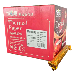 优彩嘉 热敏纸 收银纸 57*30mm 200卷/箱 5730 箱