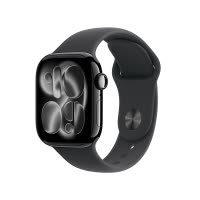 MEVH4CH/B Apple Watch S11(A3451) GPS 46毫米亮黑色铝金属表壳 黑色运动型表带-M/L