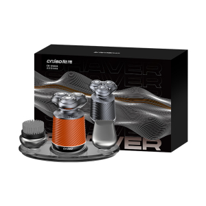 COOBO酷博智能剃须刀男士电动刮胡刀水洗旅行便携电动男士迷你便携式CB-GS666活力银/动感橙