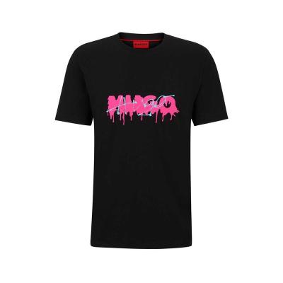 Hugo boss[当季新品]运动T恤宽松休闲男士基础款透气舒适