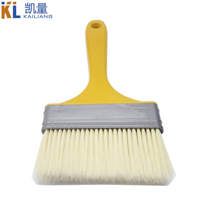 凯量 油漆刷塑料柄植毛刷 4寸 把