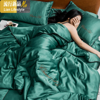 夏季冰丝空调被夏凉被四件套单人双人薄款春秋被子夏天薄被芯丝滑 三维工匠