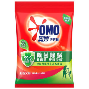 奥妙 除菌除螨 洗衣粉 5.6斤 源自天然酵素 (新老包装随机发货)