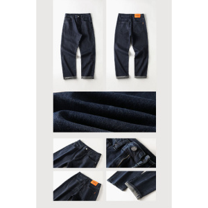 |冬季新款微宽松直筒弹力男士牛仔裤CLEAN FIT牛仔裤男