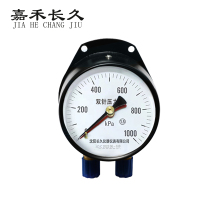 嘉禾长久/双针压力表/YZS100 1.5级/块