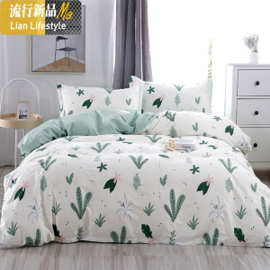 家纺棉四件套棉1.5m床单1.8米床笠床上用品1.2学生三件套 三维工匠