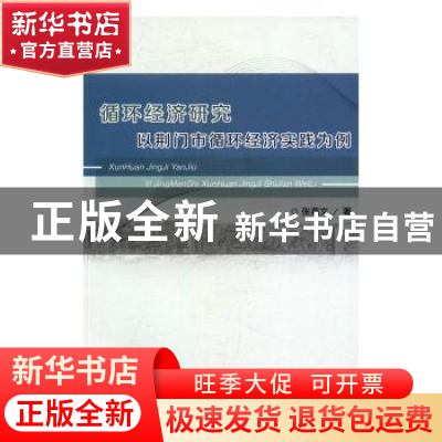 正版 循环经济研究:以荆门市循环经济实践为例 张燕文著 经济科学