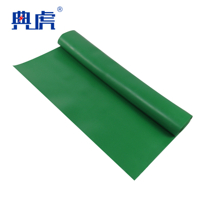 典虎 绝缘胶皮 绿色平面 10kv 10米*1米*5mm 卷