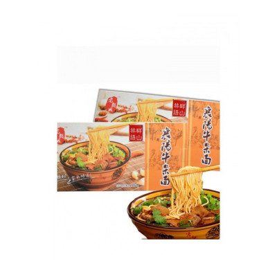 博多客湖北襄阳牛杂面260g*4盒老樊城特产牛杂面海带面豆腐面碱面条生鲜新鲜
