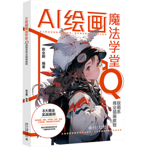 [M]AI绘画魔法学堂 Q版萌系商业插画教程-9787301354476