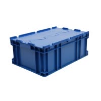 瑾如云海 EU物流箱 翻盖箱 周转箱 600*400*230mm 个