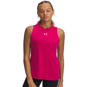 Under Armour女式运动T恤柔软透气舒适向弹力健身休闲上衣 pink_(pink_/_white) XS