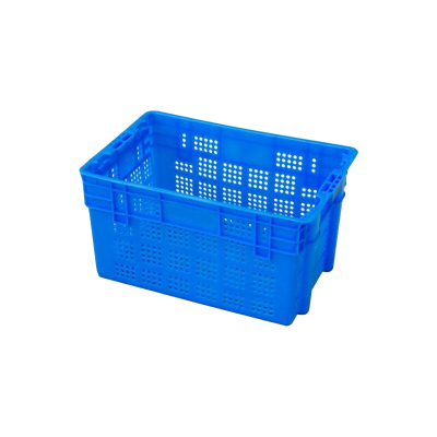 臻远ZY-SNXD-165塑料筐周转筐水果蔬菜收纳筐长方形货筐胶框 593*390*310