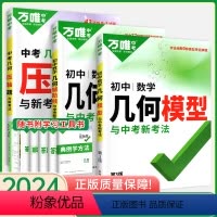 几何[辅助线+模型+压轴题]3本套装 初中通用 [正版]2024数学几何辅助线 通用版 初中数学函数专项训练 初一二三练