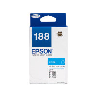 爱普生(EPSON) T1882 青色墨盒 (适用WF-3641/7111/7621/7218/7728机型)约1100
