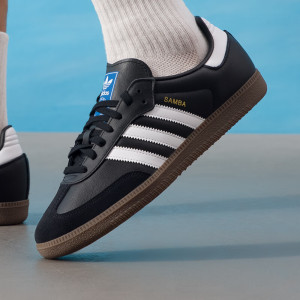 阿迪达斯(adidas)三叶草板鞋男鞋女鞋新款SAMBA低帮缓震运动鞋休闲鞋IH4881 ZP