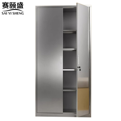 赛颐盛不锈钢文件柜通门900*400*1800mm(304)台