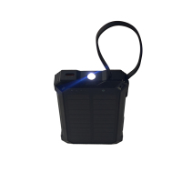 晫安联 ZP3007 DC5V 1W 100lm 30m IP65 50h 可充电 LED 便携式高效储能工业手电 黑色