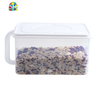 带盖塑料保鲜盒冰箱专用水果盒子透明密封盒厨房蔬菜收纳盒 FENGHOU