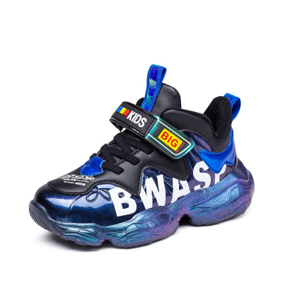 大黄蜂男童棉鞋儿童运动鞋男孩冬季保暖鞋子2019新款学生波鞋潮