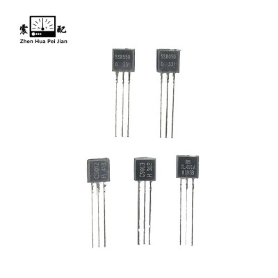 震配 三极管 8550/8050或9012/9013或TL431(型号备注) 只