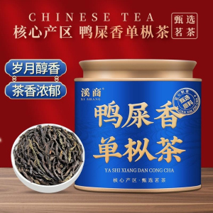 2026新茶广东潮州凤凰单枞茶叶鸭屎香密兰香乌龙茶叶特级茶叶罐装