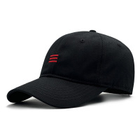帽子男款春秋日系时尚潮流软顶鸭舌帽大头围加大加深潮牌棒球帽男