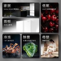 卡萨帝(Casarte)452升多门冰箱 MRA低氧养鲜 Freshturbo除菌BCD-452WGCFDM4WKU1