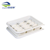 铂锜澳 12格玉米淀粉基饺子餐盒/214*168*34mm-200套/箱