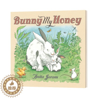 [醉染正版]英文原版 Bunny My Honey 我的宝贝兔兔 儿童家庭主题情绪表达启蒙认知绘本 猜猜我有多爱你插画师