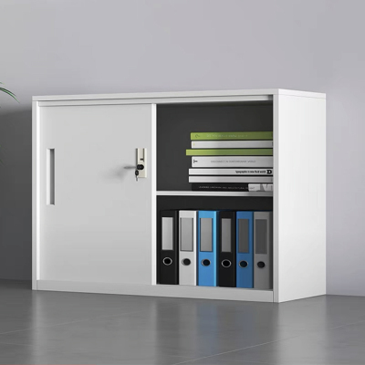 臻远 ZY-GD-01 办公室铁皮文件柜推拉移门矮柜