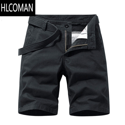 HLCOMAN夏季五分工装短裤男士运动休闲宽松直筒潮流薄款半裤中裤马裤
