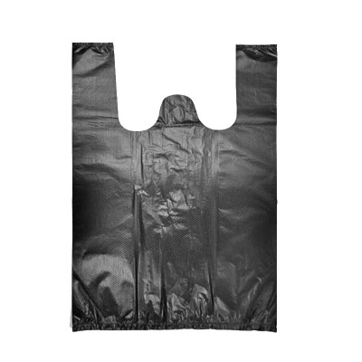 卡质(KAZHI) 黑色平口垃圾袋 大号加厚50*60cm2.5丝 50个/件