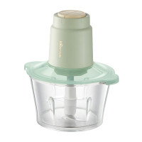 小熊绞肉机家用 碎肉机 电动多功能料理搅拌机饺子肉馅蒜蓉机 搅肉机 2L大容量全不锈钢杯
