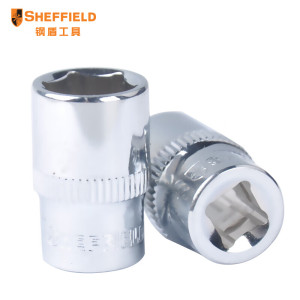 钢盾(SHEFFIELD) S010114 6.3mm系列公制6角标准套筒14mm[家用]