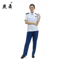 燕舞BD2FX723209R1F女士短袖夹克衬衣35-40(计价单位:件)蓝色