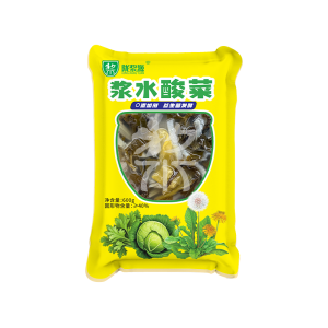 正宗甘肃特产天水浆水酸菜自然发酵芹菜蒲公英包心菜3袋装