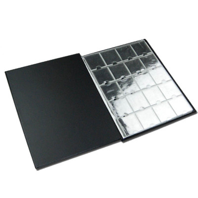 昊藏天下银元银币古钱币铜钱铜板硬币收藏册集币册方形纸夹定位册空册（不同规格）200格不含纸夹