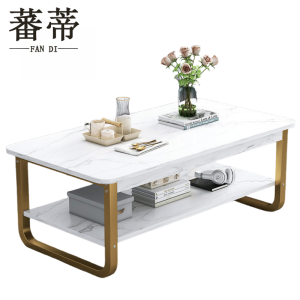 蕃蒂大理石茶几100*60*42cm张