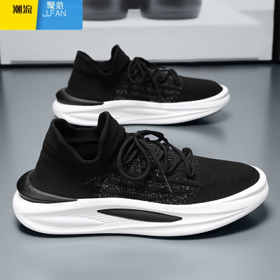 聚范帆布男鞋低帮秋季透气轻便运动休闲平底板鞋男士老北京布鞋工作鞋