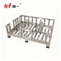 围一 不锈钢托盘 长1500*宽1100*高500mm 个