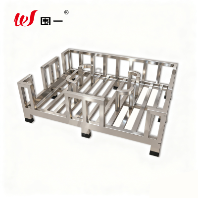 围一 不锈钢托盘 长1500*宽1100*高500mm 个