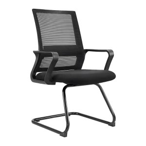 初嘉(CJ)电脑椅办公椅职员网椅家用办公人体工学椅休闲椅培训椅 弓形椅