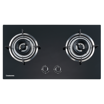 长虹CHANGHONG一级能效台嵌两用液化气钢化玻璃直燃火4.5KW燃气灶具JZY-B238